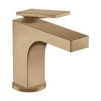 AX Citterio Смеситель для раковины 90 , цвет шлифованная бронза