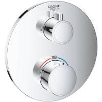 Термостатический смеситель для душа GROHE Grohtherm, круглая розетка, хром (24075000) Термостатический смеситель для душа GROHE Grohtherm, круглая розетка, хром (24075000)