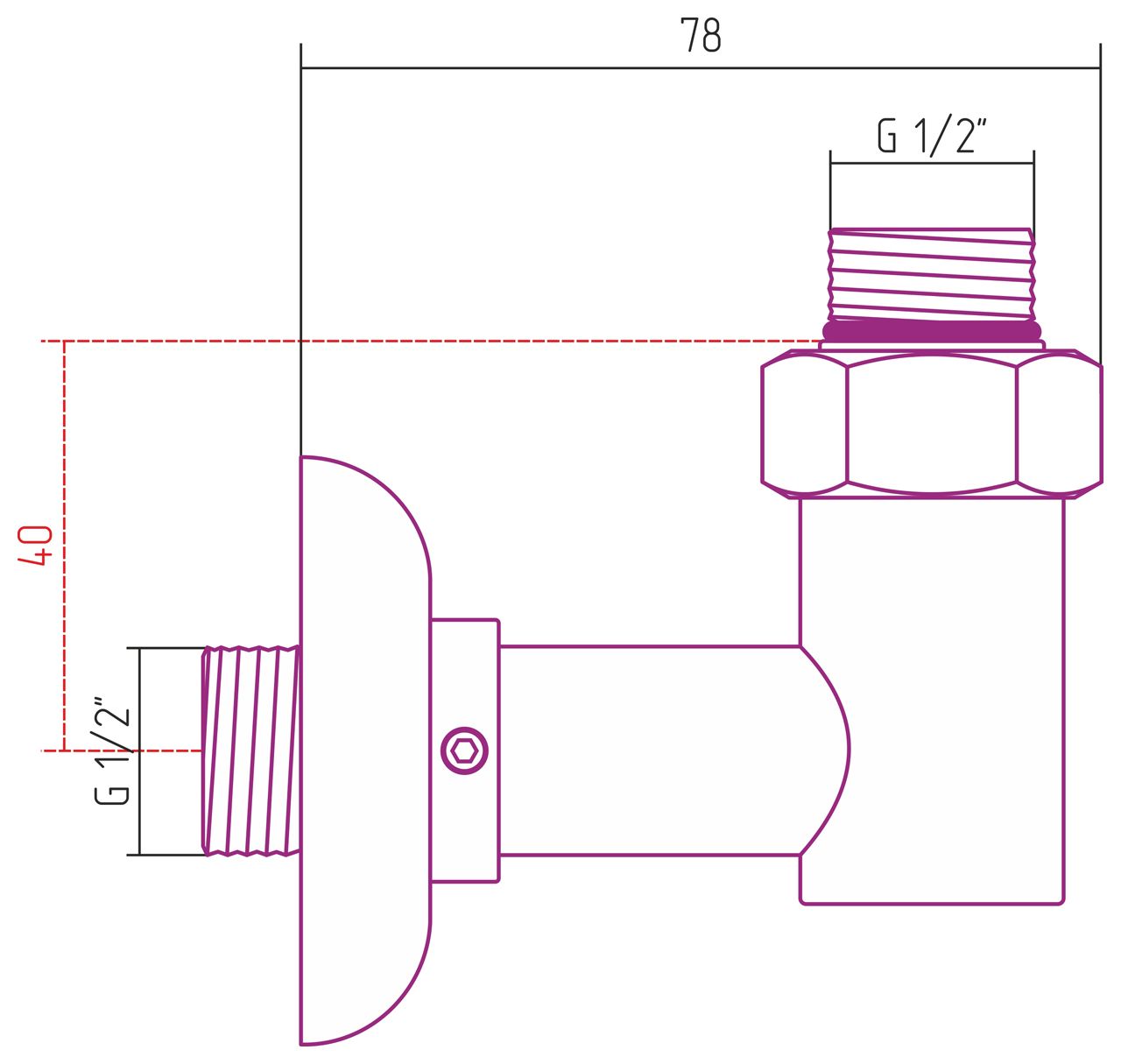 Набор комплектующих для ПС G 1/2" НР х G 1/2" НР / 2 шт (Без покрытия) Набор комплектующих для ПС G 1/2" НР х G 1/2" НР / 2 шт (Без покрытия)