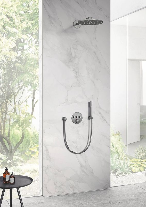 Ручной душ GROHE Sena Stick, темный графит, матовый (26465AL0) Ручной душ GROHE Sena Stick, темный графит, матовый (26465AL0)
