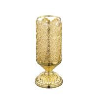 LUXOR Стакан настольный, стекло декор золото/золото