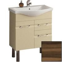 Тумба с раковиной SanVit Прима 65 kprim065 с фактурой под дерево прямые ручки Кедр Тумба с раковиной SanVit Прима 65 kprim065 с фактурой под дерево прямые ручки Кедр