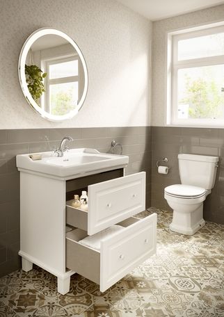 Тумба под раковину Roca Carmen 80 857135415 Белый