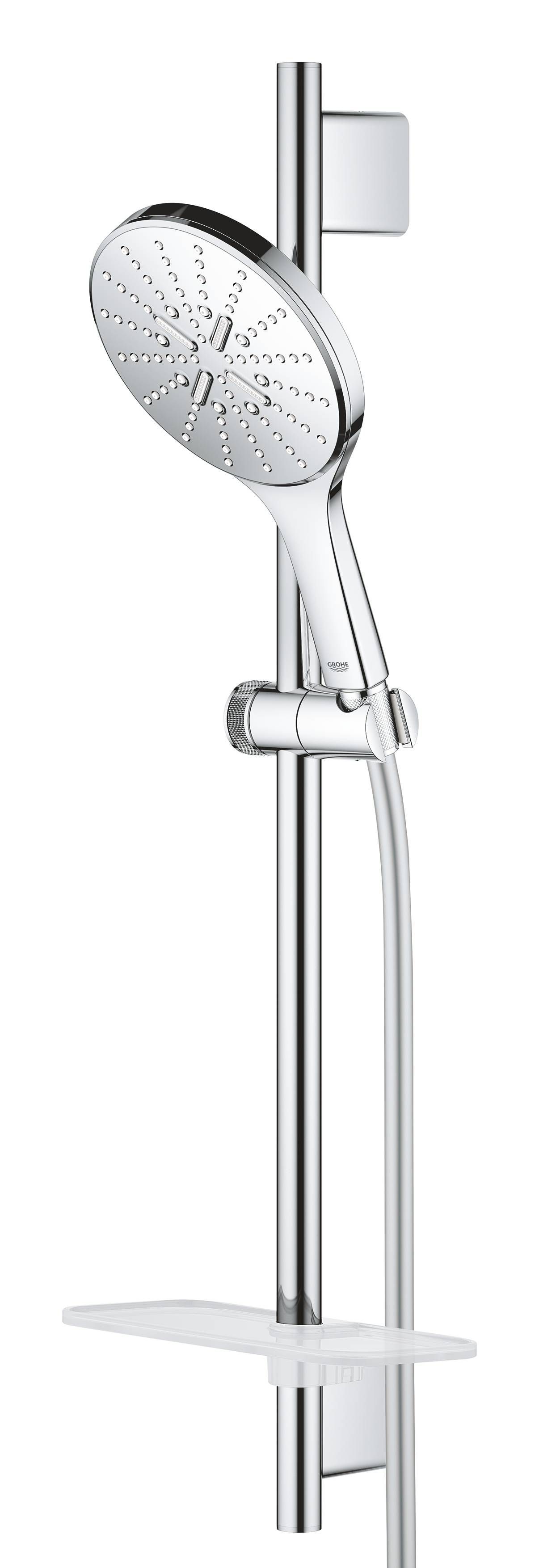 Душевой гарнитур GROHE Rainshower SmartActive 150, 3 вида струй, хром (26591000)