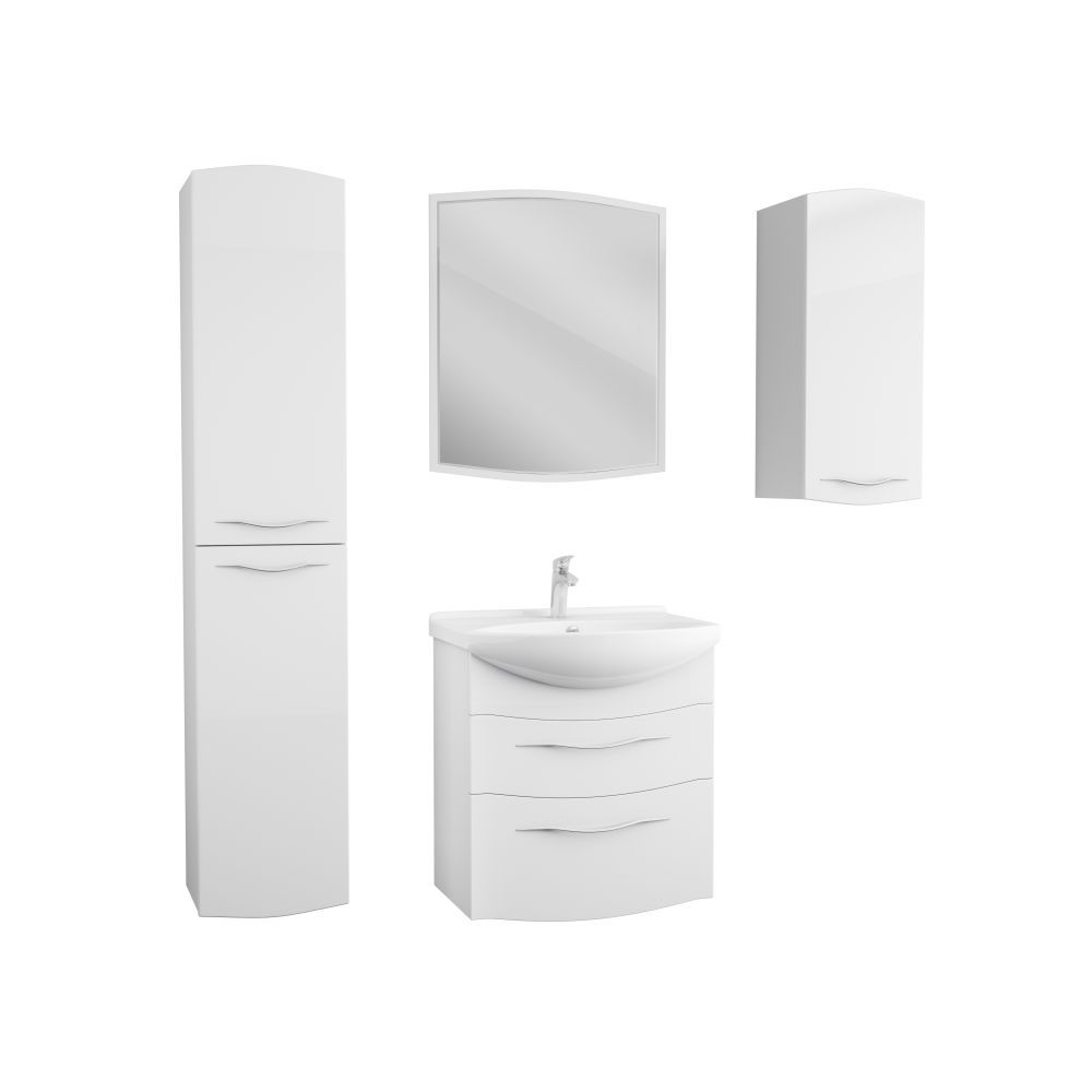 Тумба Vessla stor 65, белый лак