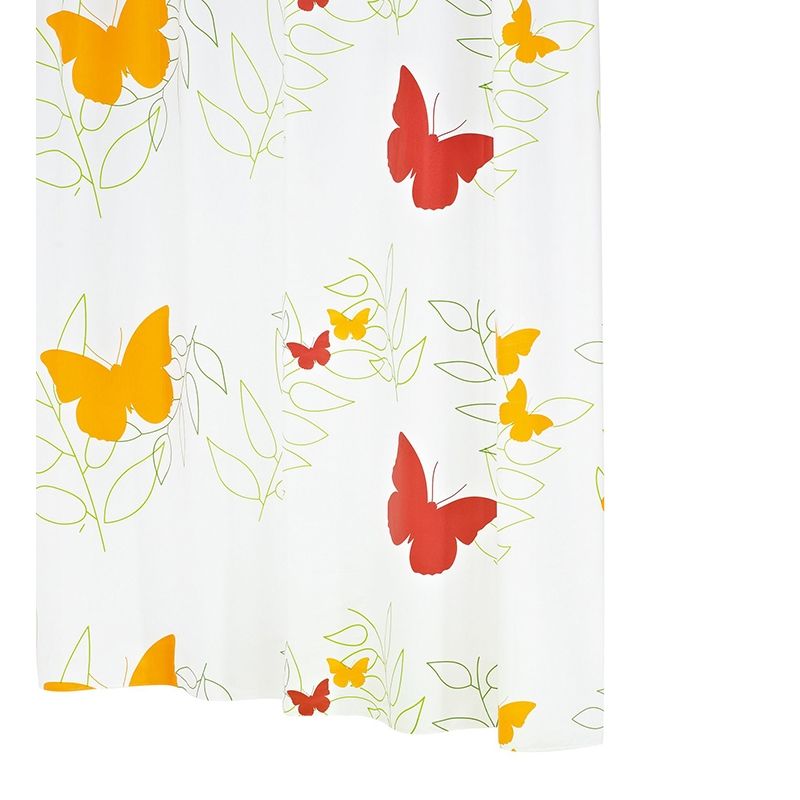 Штора для ванны Ridder Butterflies 200х180 Красная
