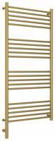 Полотенцесушитель электрический "БОГЕМА 3.0" прямая 1200х600 / МЭМ левый (Матовое золото)