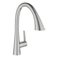 Смеситель для кухни GROHE Zedra New с профессиональной лейкой (3 режима), суперсталь (32294DC2) Смеситель для кухни GROHE Zedra New с профессиональной лейкой (3 режима), суперсталь (32294DC2)
