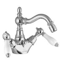 Fima Carlo Frattini Herend Смеситель для биде, на 1 отв., с донным клапаном, цвет: золото Fima Carlo Frattini Herend Смеситель для биде, на 1 отв., с донным клапаном, цвет: золото