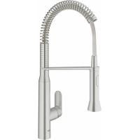Смеситель для кухни GROHE K7 профессиональный (уменьшенный вариант), суперсталь (31379DC0) Смеситель для кухни GROHE K7 профессиональный (уменьшенный вариант), суперсталь (31379DC0)