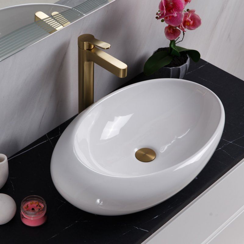 Раковина накладная BELBAGNO BB1396 570x360x140 Раковина накладная BELBAGNO BB1396 570x360x140