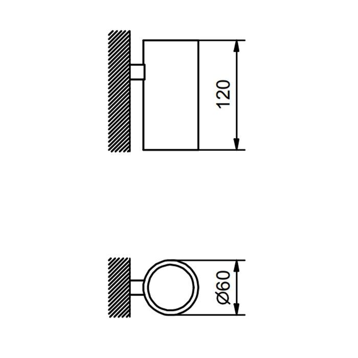 Fantini Young Стакан, цвет Matt Gun Metal PVD
