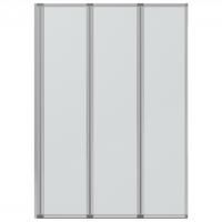 Шторка на ванну Bravat Alfa 100 BG100.5320A профиль Хром стекло прозрачное