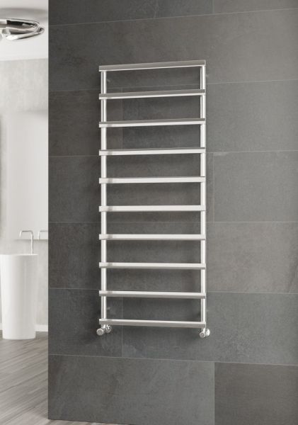 Cordivari Alessandra, полотенцесушитель водяной 1300/530 мм (10 перекладин), цвет хром