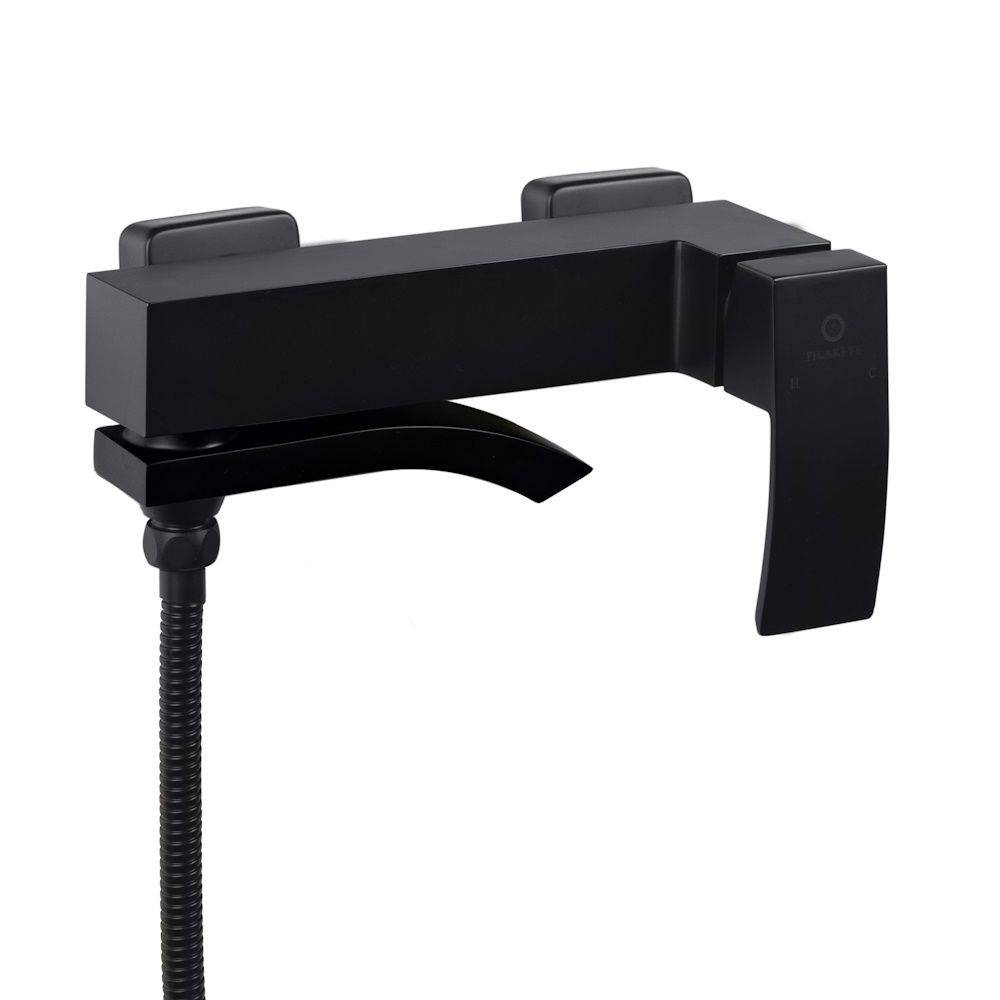 Смеситель для ванны FILARETE Waterfall FL2110BL, черный