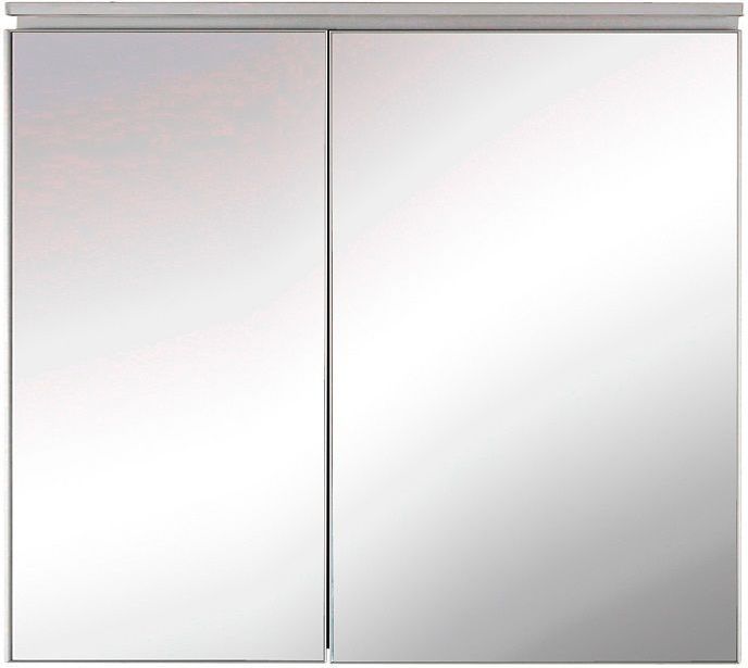 Зеркало-шкаф De Aqua 80 серебро