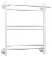 Полотенцесушитель водяной СТИЛЬЕ "Версия-Н1" 600х500 (Полка+1+2+2) П 16 (Белый)