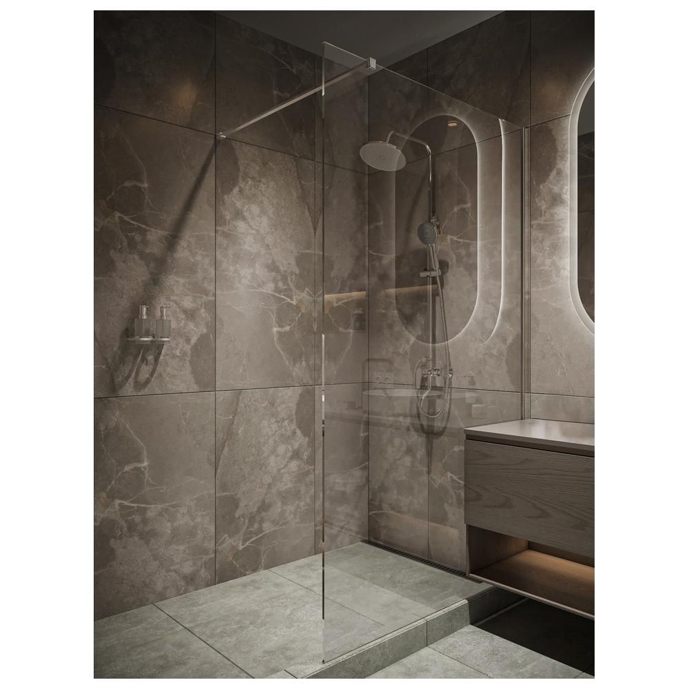 Душевая перегородка Knotlor WI120CG0C 120х200, хром