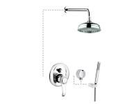 Emmevi Tiffany, душевой комплект 601CR, цвет хром Emmevi Tiffany, душевой комплект 601CR, цвет хром