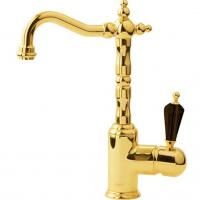 Смеситель для умыв,высокий TRADIZIONALE NERO (Золото)_Комплект