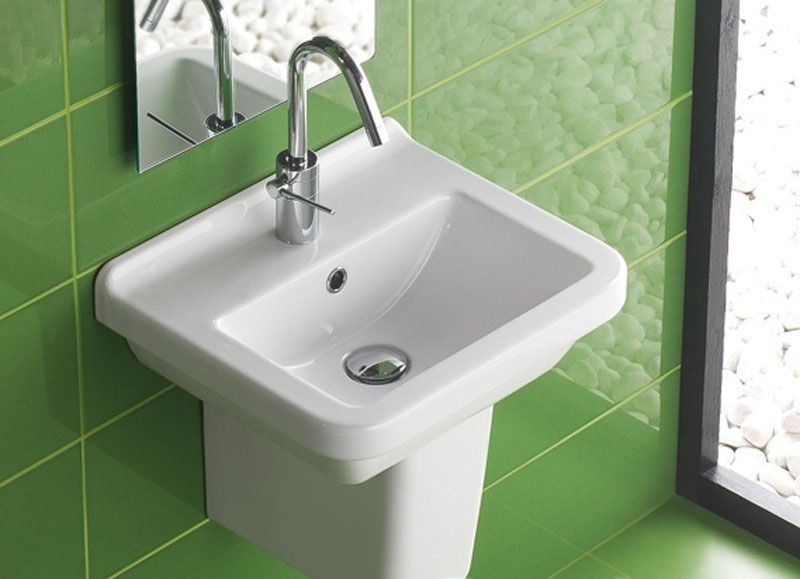 Раковина Hatria Erika Pro 45 YXGI Белая Раковина Hatria Erika Pro 45 YXGI Белая