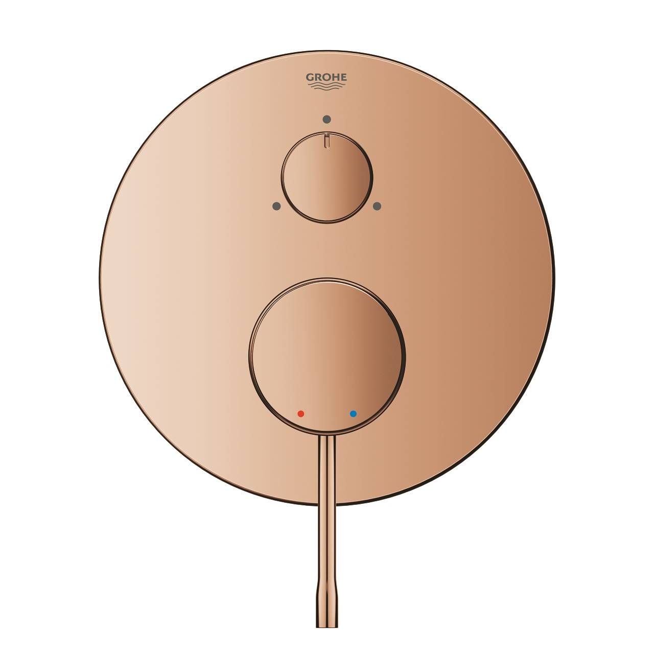 Внешняя часть смесителя для ванны GROHE Essence с переключателем на 3 положения, теплый закат, глянец (24092DA1)