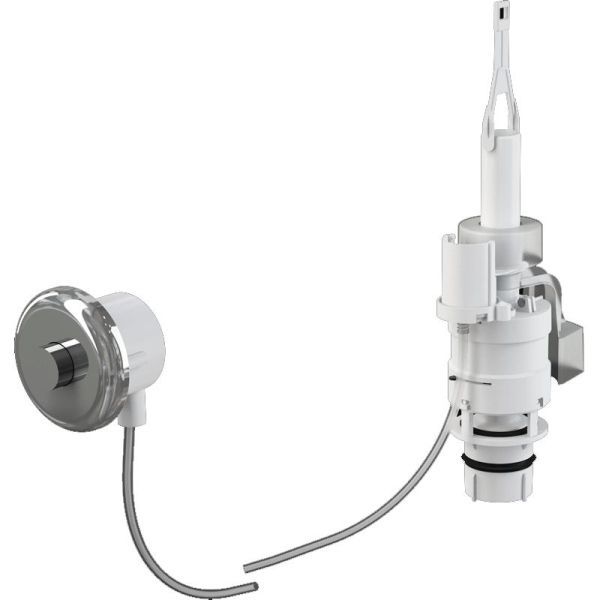 Клавиша смыва Alcaplast MPO11 пневматическая Хром