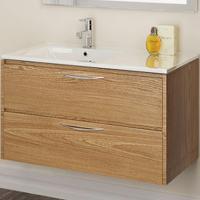 Тумба с раковиной SanVit Мэри-2 90 L kmery902 с фактурой под дерево подвесная Акация светлая Тумба с раковиной SanVit Мэри-2 90 L kmery902 с фактурой под дерево подвесная Акация светлая