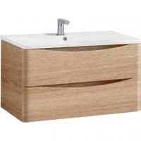 Тумба под раковину Vincea Roberta VMC-1R800WO подвесная W.Oak