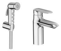 E99465-CP смеситель Kumin  д/ум-ка с гиг.душем  (хром)