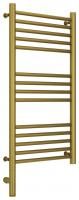 Полотенцесушитель электрический "БОГЕМА 3.0" прямая 800х400 / МЭМ левый (Состаренная латунь)