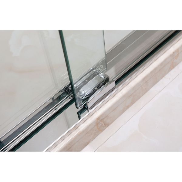 Душевой уголок Royal Bath RB-L-2011-1400-9L 140х90 без поддона профиль Хром стекло прозрачное