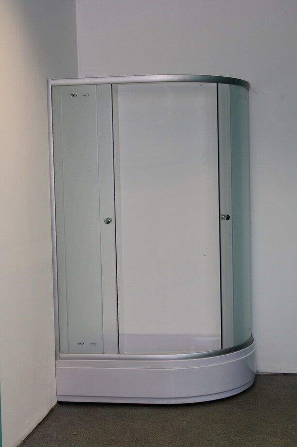 Уголок ZFM1201L душевой PARLY с поддоном (120х80х195)