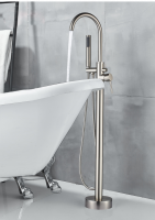 Смеситель BRAIES Brush Nickel для отдельностоящей ванны BOCH MANN BM8922 Смеситель BRAIES Brush Nickel для отдельностоящей ванны BOCH MANN BM8922