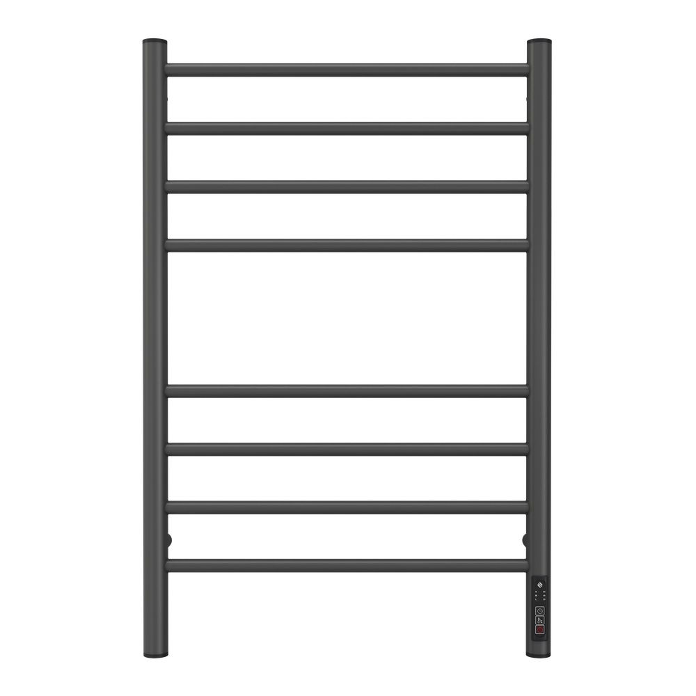 Полотенцесушитель электрический с диммером Terminus Аврора П8 50х80, графит, артикул 4670078563330