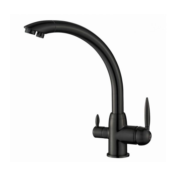 Смеситель для кухни с подключением к фильтру S-L1699T Savol, черный