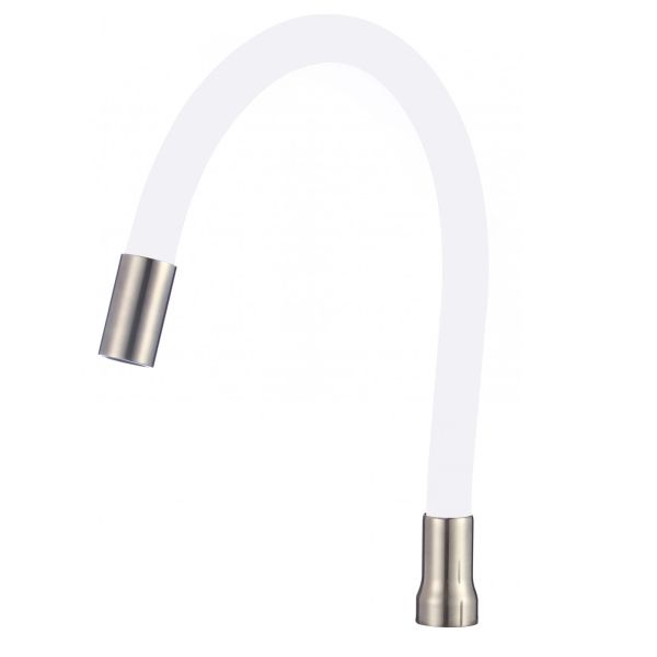 Гибкий излив для кухонного смесителя Savol S-CG02L, белый