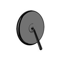 Gessi Goccia Встраиваемый однорычажный смеситель(внешние части), цвет: черный