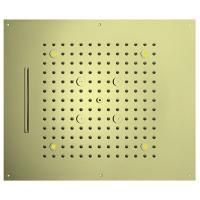 BOSSINI DREAM/3 Верхний душ 570 x 470 mm, 3 режима (дождь, каскад, туман), с 4 LED RGB, блок питания/управления, Cromoterapia, цвет: золото BOSSINI DREAM/3 Верхний душ 570 x 470 mm, 3 режима (дождь, каскад, туман), с 4 LED RGB, блок питания/управления, Cromoterapia, цвет: золото