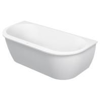 Duravit Darling New  Ванна 1900х900 мм, акриловая, пристенный вариант, с панельюи ножками,с 2 наклонами для спины, цвет белый