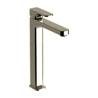 CISAL Cubic смеситель для раквоины на 1 отв, излив 170 мм, цвет Nichel Spazzolato