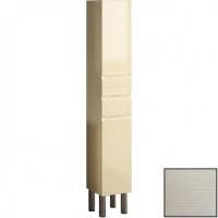 Шкаф пенал SanVit Прима 30 pprim с фактурой под дерево прямые ручки Лиственница