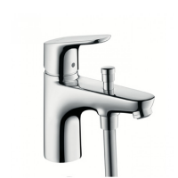 Смеситель для ванны и душа, Hansgrohe, Focus, тип открывания воды-однорычажный, тип регулирования воды-керамический узел смешивания, отверстия для монтажа-1, вынос излива, мм-130, комплектация-переключатель вакуумного типа, цвет-хром Смеситель для ванны и душа, Hansgrohe, Focus, тип открывания воды-однорычажный, тип регулирования воды-керамический узел смешивания, отверстия для монтажа-1, вынос излива, мм-130, комплектация-переключатель вакуумного типа, цвет-хром