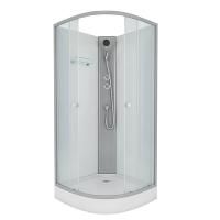 Душевая кабина Niagara Eco NG-4301-08 90х90 стекло матовое задняя стенка Белая Душевая кабина Niagara Eco NG-4301-08 90х90 стекло матовое задняя стенка Белая