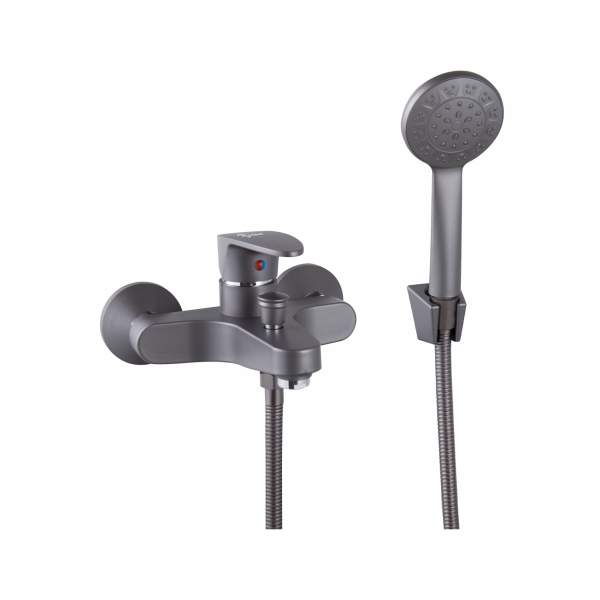 Смеситель для ванны PLstart PL3205-17, графит