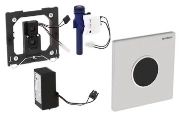 Кнопка смыва Geberit HyTronic Sigma 01 116.021.21.5 хром, глянцевая/питание от сети Кнопка смыва Geberit HyTronic Sigma 01 116.021.21.5 хром, глянцевая/питание от сети