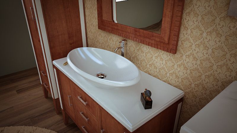 Раковина Florentina Диана 69,4 см 10.121.00700.001, белая, артикул 10.121.00700.001