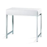 Decor Walther DW 66 Скамья 60x30x52см, цвет: хром / белый Decor Walther DW 66 Скамья 60x30x52см, цвет: хром / белый