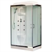 Душевая кабина Royal Bath RB 8120HP6-WT-CH (белое/прозрачное) левая Душевая кабина Royal Bath RB 8120HP6-WT-CH (белое/прозрачное) левая