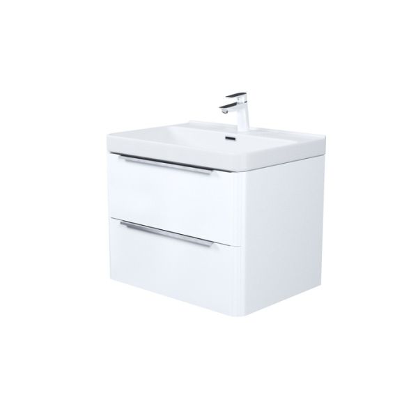 Тумба с умывальником IDDIS Cloud X подвесная, 70 см, белый (CLX70W0i95K)